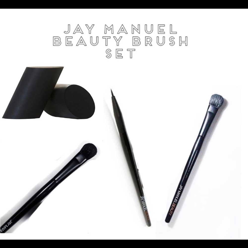 Jay Manuel Beauty Brush + Sponge Set